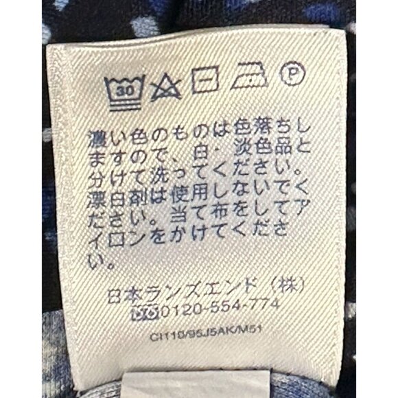 Land's End Womens Blouse Long Sleeve Pullover Cowl Neck Stretch Blue Size 3X - Picture 10 of 12